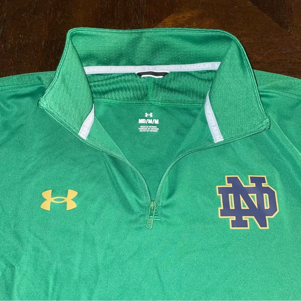 Notre Dame Performance Quarter-Zip - Picture 6 of 8